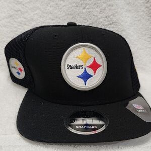 New Era 9FIFTY Pittsburgh Steelers Snapback Hat - New